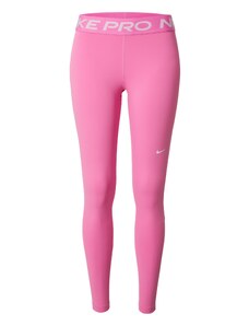 NIKE Спортен панталон 'Pro 365' розово / бяло