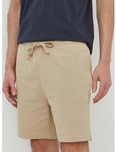 Памучен къс панталон Polo Ralph Lauren в бежово 710934602