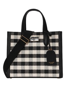 Kate Spade Дамска чанта 'Manhattan' черно / бяло