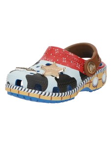Crocs Отворени обувки 'Toy Story Woody' светлосиньо / червено / черно