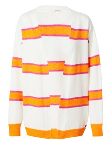 Key Largo Плетена жилетка 'MELVILLE' оранжево / розово / мръсно бяло