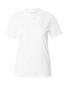 Calvin Klein Тениска сребърно / бяло