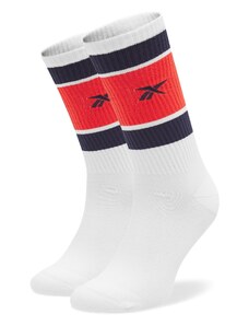 Чорапи дълги мъжки Reebok CL Basketball Sock HF8408 Бял