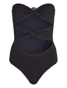 KARL LAGERFELD Бански Karl Dna Strapless Swimsuit 240W2200 999 black