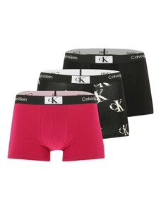 Calvin Klein Underwear Боксерки розово / черно / бяло