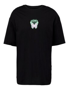 JACK & JONES Тениска 'BRADLEY ENDURANCE' мента / светлорозово / черно