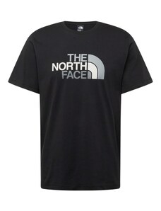 THE NORTH FACE Тениска 'Easy' сиво / черно / бяло