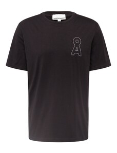 ARMEDANGELS Тениска 'ADONI' черно / бяло