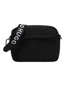 HUGO Чанта за през рамо тип преметка 'Luka' черно / бяло
