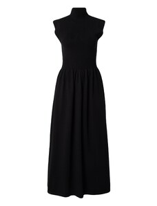 Warehouse Плетена рокля черно