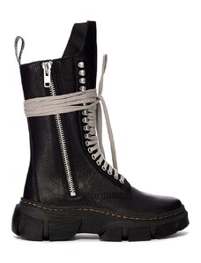 Високи обувки Rick Owens x Dr. Martens 1918 Calf Length Boot в черно DM01D7808