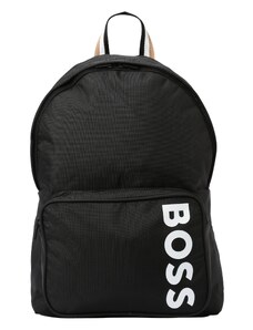 BOSS Kidswear Раница черно / бяло