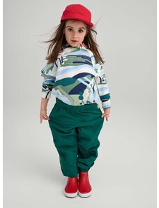 Детски водоустойчив панталон Reima Kaura в зелено