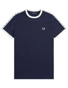 T-shirt Fred Perry T-shirt M4620-Q124 266 carbon blue