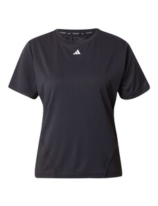 ADIDAS PERFORMANCE Функционална тениска 'Designed For Training' черно / бяло