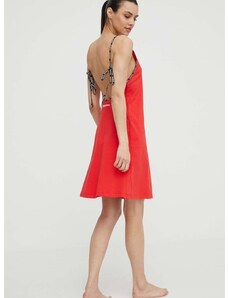 Плажна рокля Karl Lagerfeld в червено
