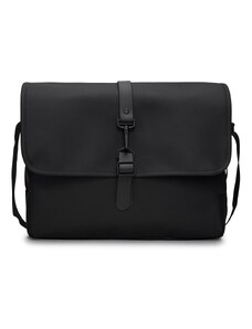 Чанта за лаптоп Rains Messenger Bag W3 14580 Black 001