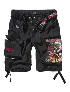 Мъжки къси панталони Iron Maiden - NOTB 2 - BRANDIT - 61052-черно