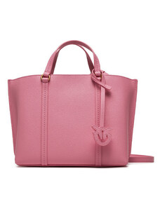 Дамска чанта Pinko Carrie Shopper Classic PE 24 PLTT 102833 A1LF Pink P31Q
