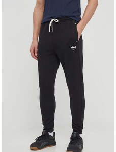Спортен панталон Hummel hmlLGC KAI ENGINEERED PANTS в черно с изчистен дизайн 223987