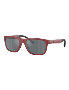 Детски слънчеви очила Emporio Armani в червено 0EK4002