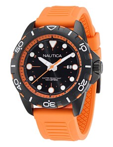 Часовник Nautica NAPNRS405 Black/Orange