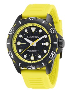 Часовник Nautica NAPNRS403 Black/Yellow