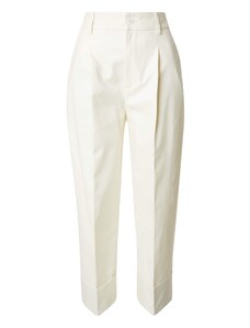 Lauren Ralph Lauren Панталон с ръб 'ZEEYA' кремаво