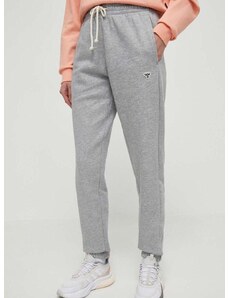 Спортен панталон Hummel в сиво с изчистен дизайн