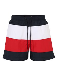 Tommy Hilfiger Underwear Шорти за плуване морскосиньо / червено / бяло