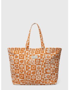 Памучна чанта Billabong в оранжево
