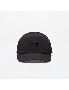 C.P. Company Chrome-R Logo Cap Black