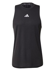 ADIDAS PERFORMANCE Функционална тениска 'Hiit Workout' черно / бяло