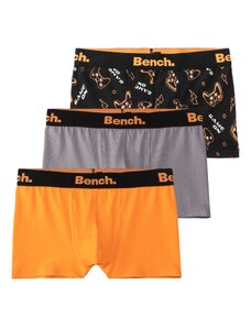 BENCH Долни гащи сиво / оранжево / черно