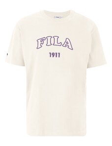 FILA Тениска кремаво / лилав