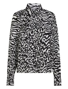 Karl Lagerfeld Блуза черно / бяло