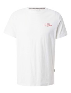 BLEND Тениска червено / бяло