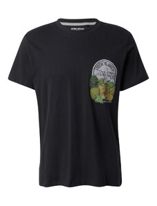 BLEND Тениска горчица / светлосиво / тревнозелено / черно