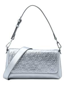 Calvin Klein Чанта за през рамо сребърно сиво