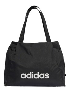 ADIDAS SPORTSWEAR Спортна чанта черно / бяло