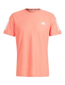 ADIDAS PERFORMANCE Функционална тениска 'Own the Run' корал / бяло
