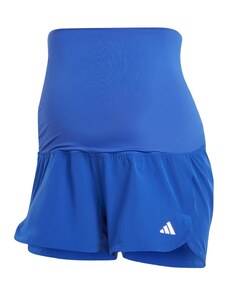 ADIDAS PERFORMANCE Спортен панталон 'Pacer Woven Stretch Training Maternity' синьо / бяло