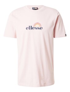 ELLESSE Тениска 'Trea' морскосиньо / оранжево / бледорозово / червено