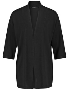 TAIFUN Плетена жилетка черно