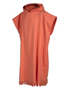 ARENA Дълъг халат за баня 'CHANGING PONCHO' светлосиньо / оранжево / бяло