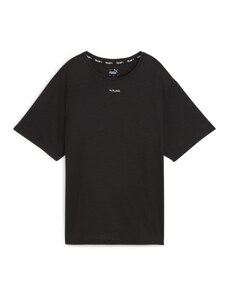 PUMA Функционална тениска черно / бяло