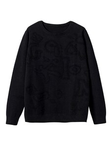 Desigual Пуловер черно