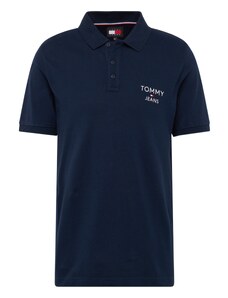 Tommy Jeans Тениска морскосиньо / ярко червено / бяло