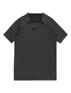 NIKE Функционална тениска черно / черен меланж