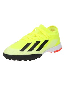 ADIDAS PERFORMANCE Спортни обувки 'X CRAZYFAST LEAGUE' неоново жълто / черно / бяло